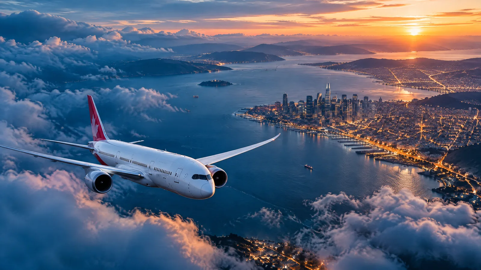 Ảnh minh họa: Vé máy bay Air Canada đi San Francisco: Cẩm nang chuẩn bị hành trình từ Việt Nam