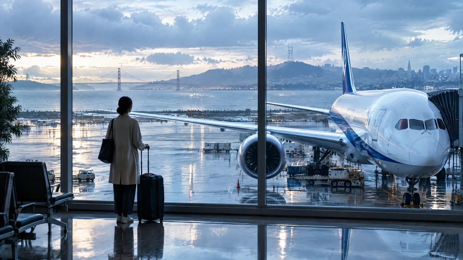 Ảnh minh họa: Vé máy bay ANA đi San Francisco: Cẩm nang chuẩn bị hành trình từ Việt Nam