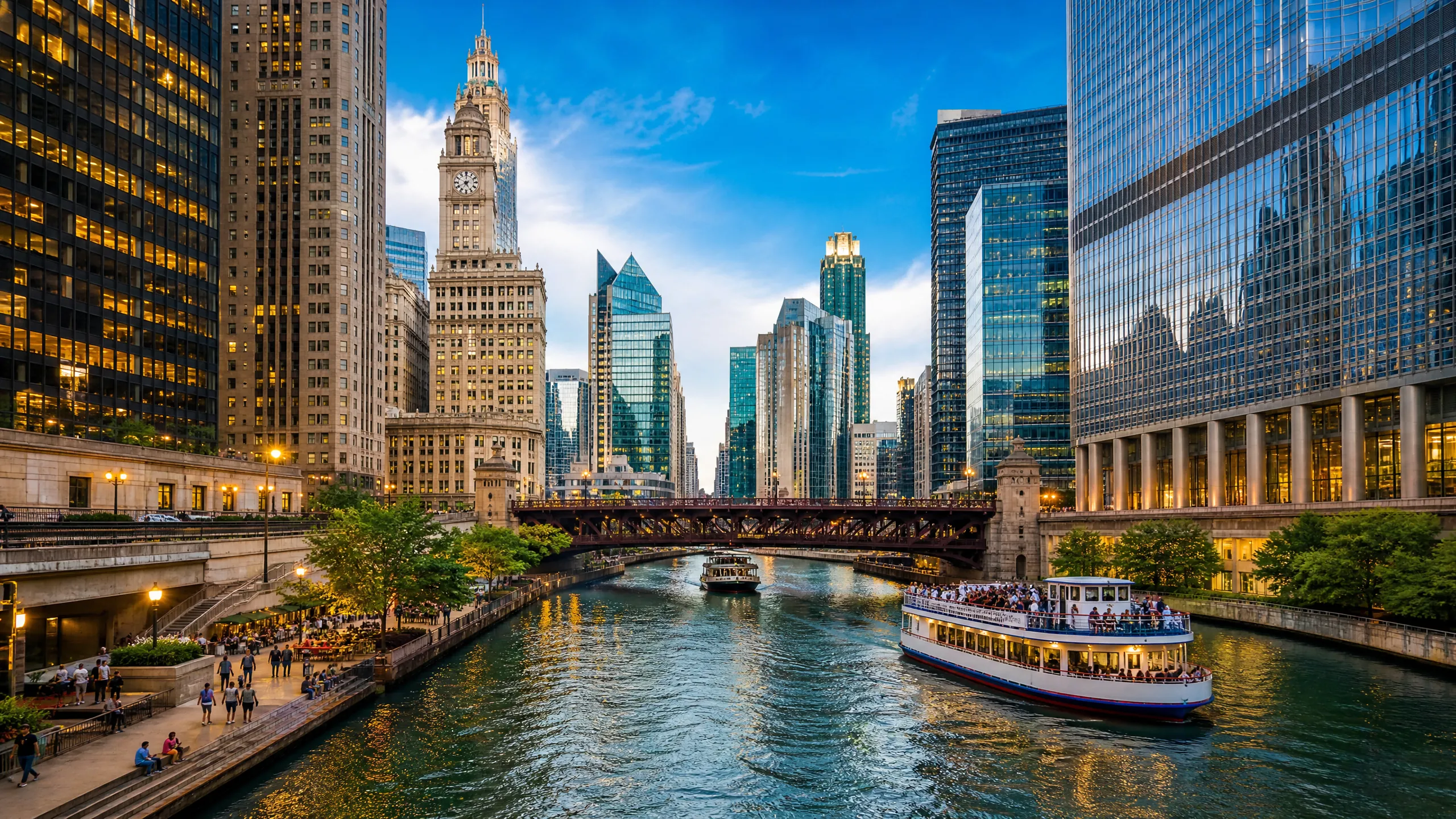 Sông Chicago tại Chicago — hình 3 trong thư viện điểm đến
