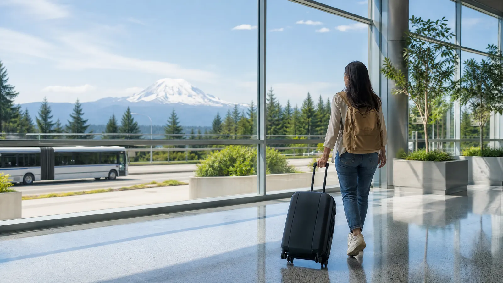 Ảnh minh họa: Sau khi đến SEA-TAC: nhận hành lý và chuẩn bị di chuyển