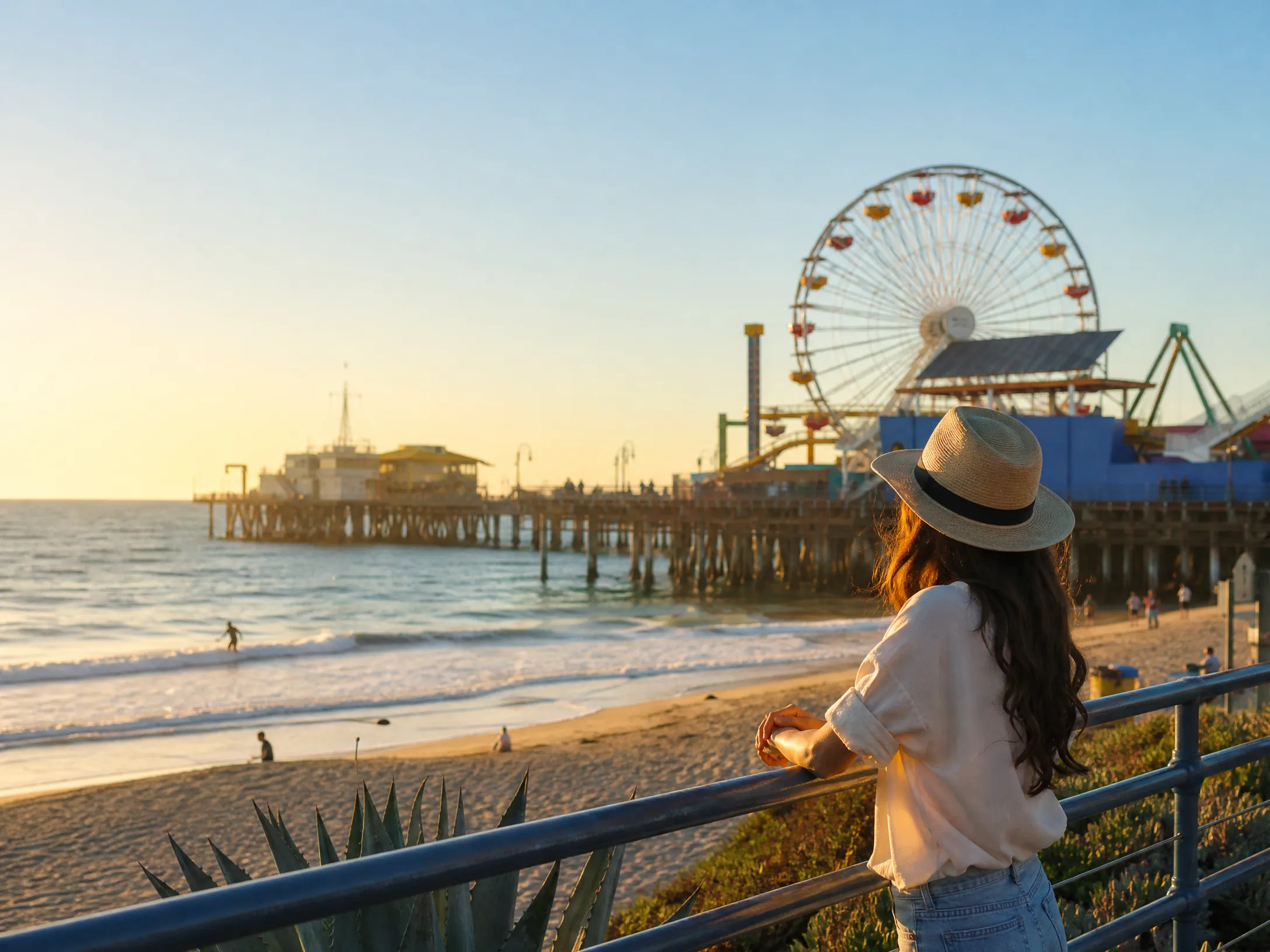 Bờ biển Santa Monica tại Los Angeles — hình 3 trong thư viện điểm đến