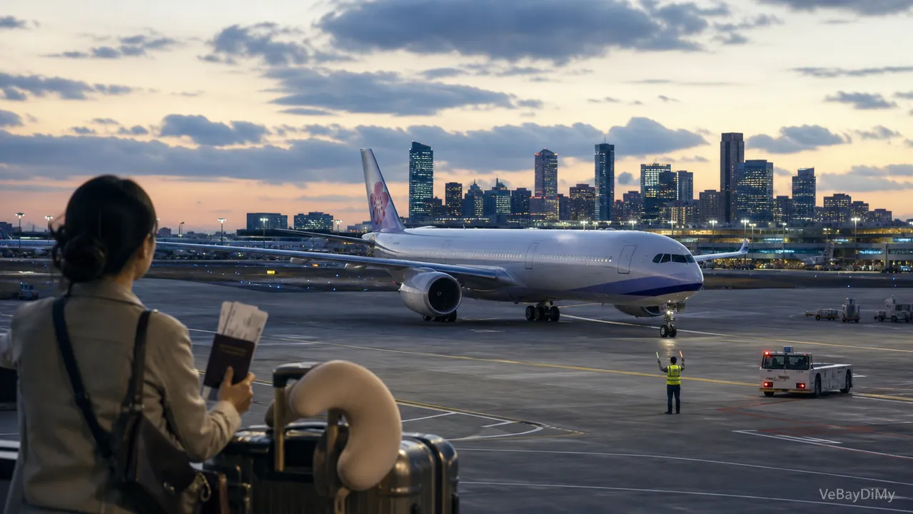 Ảnh minh họa: Vé máy bay China Airlines đi Houston: Cách chọn hành trình từ Việt Nam