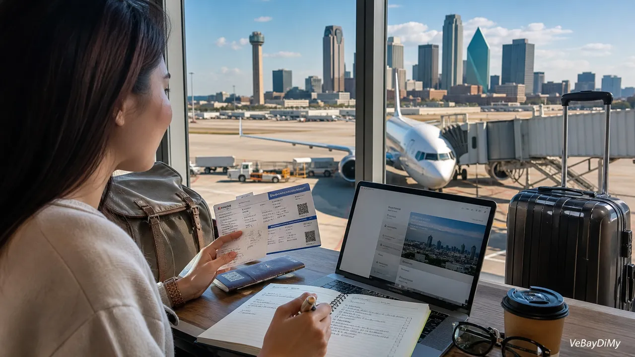 Ảnh minh họa: Vé máy bay China Airlines đi Dallas: Hướng dẫn chọn chặng bay phù hợp