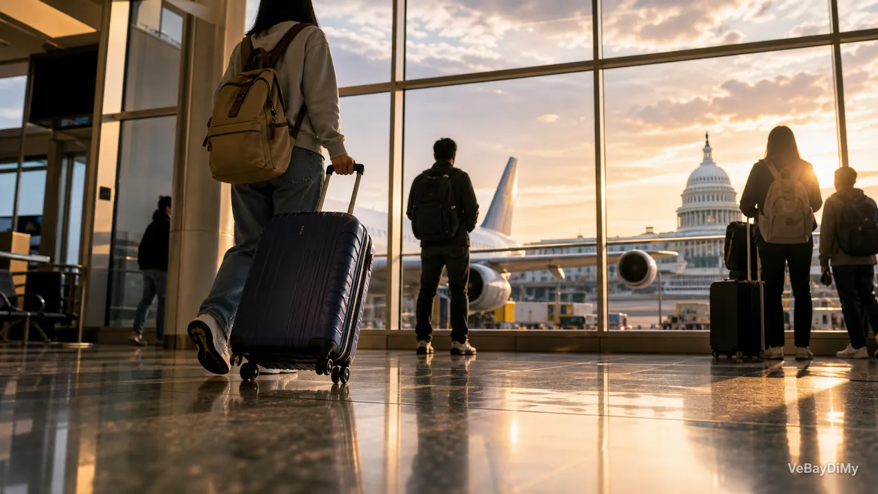 Ảnh minh họa: Vé máy bay China Airlines đi Washington, D.C.: Cách chuẩn bị hành trình từ Việt Nam