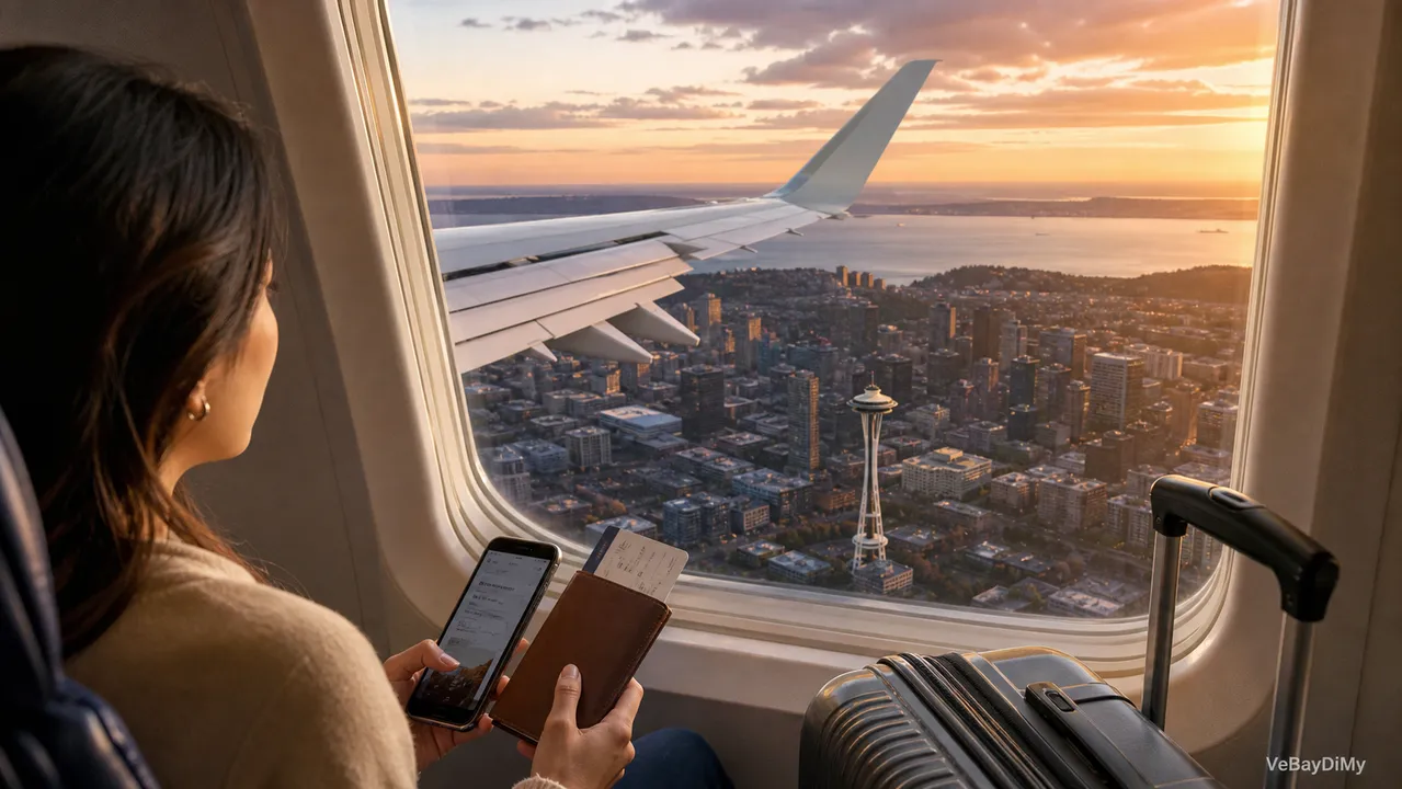 Ảnh minh họa: Vé máy bay EVA Air đi Seattle: cách chuẩn bị yêu cầu và đọc điều kiện vé
