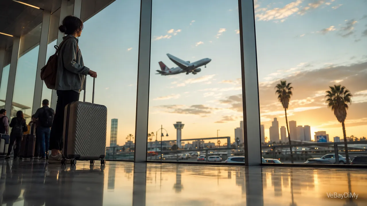 Ảnh minh họa: Vé máy bay Air China đi Los Angeles: cách kiểm tra hành trình trước khi đặt
