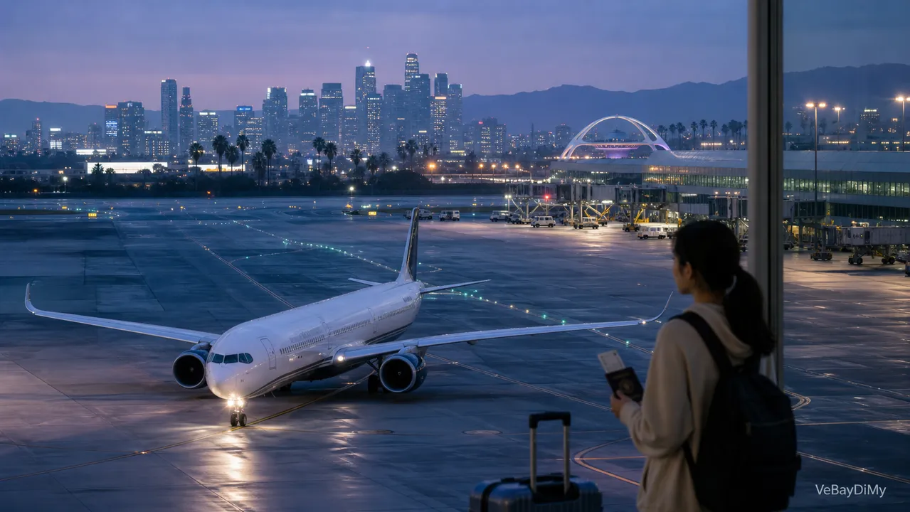 Ảnh minh họa: Vé máy bay STARLUX Airlines đi Los Angeles: kiểm tra hành trình và điều kiện vé