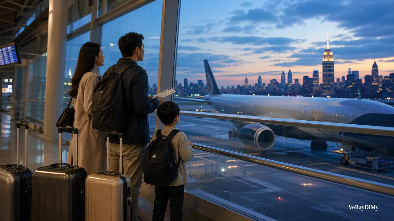 Ảnh minh họa: Vé máy bay STARLUX Airlines đi New York: kiểm tra hành trình và điều kiện vé