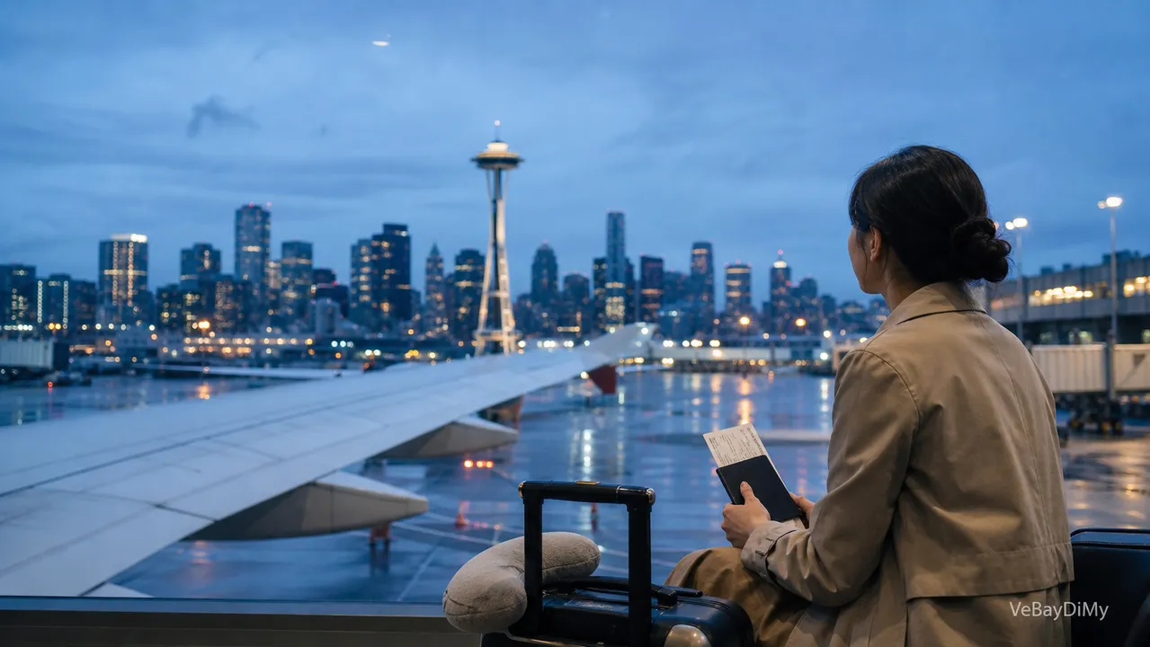Ảnh minh họa: Vé máy bay STARLUX Airlines đi Seattle: kiểm tra hành trình và điều kiện vé