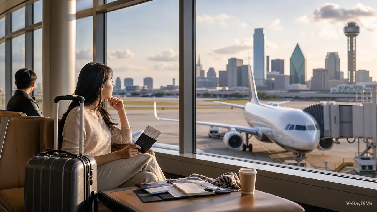 Ảnh minh họa: Vé máy bay STARLUX Airlines đi Dallas: Cẩm nang chuẩn bị hành trình từ Việt Nam