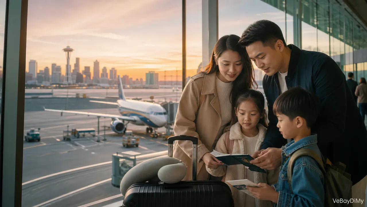 Ảnh minh họa: Vé máy bay Vietnam Airlines đi Seattle: Cẩm nang chuẩn bị hành trình từ Việt Nam