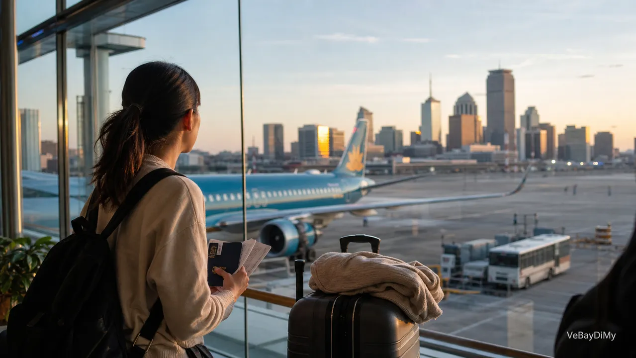 Ảnh minh họa: Vé máy bay Vietnam Airlines đi Boston: Cẩm nang chuẩn bị hành trình từ Việt Nam