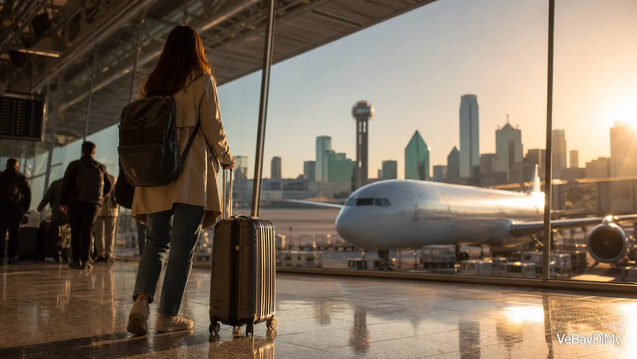 Ảnh minh họa: Vé máy bay Korean Air đi Dallas: Cẩm nang chuẩn bị hành trình từ Việt Nam