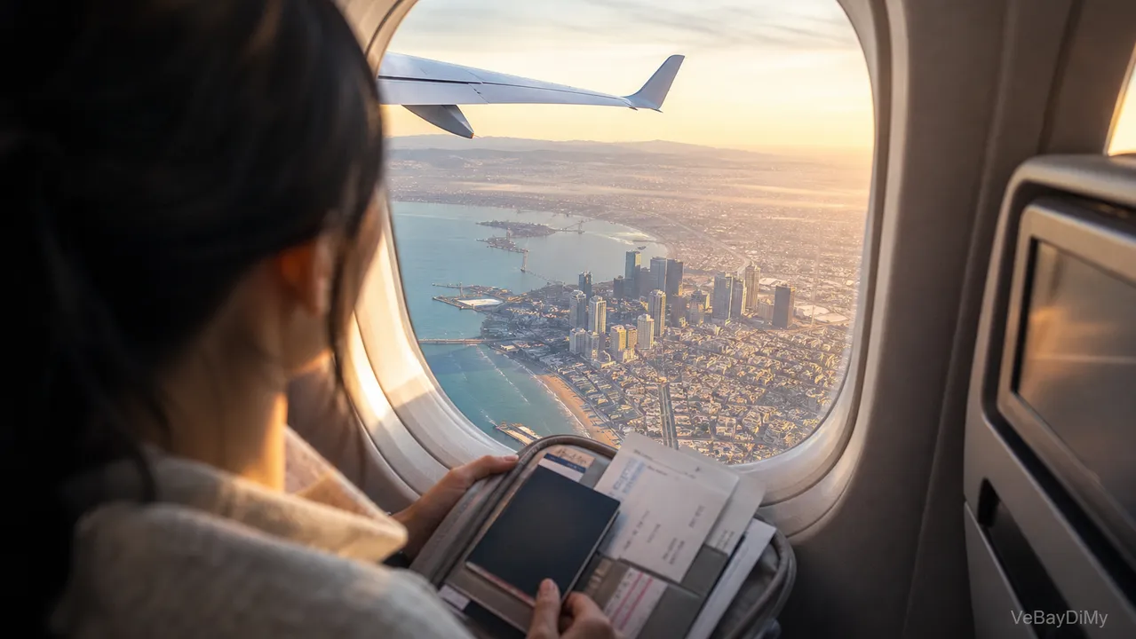 Ảnh minh họa: Vé máy bay Cathay Pacific đi Los Angeles: Cẩm nang chuẩn bị hành trình từ Việt Nam