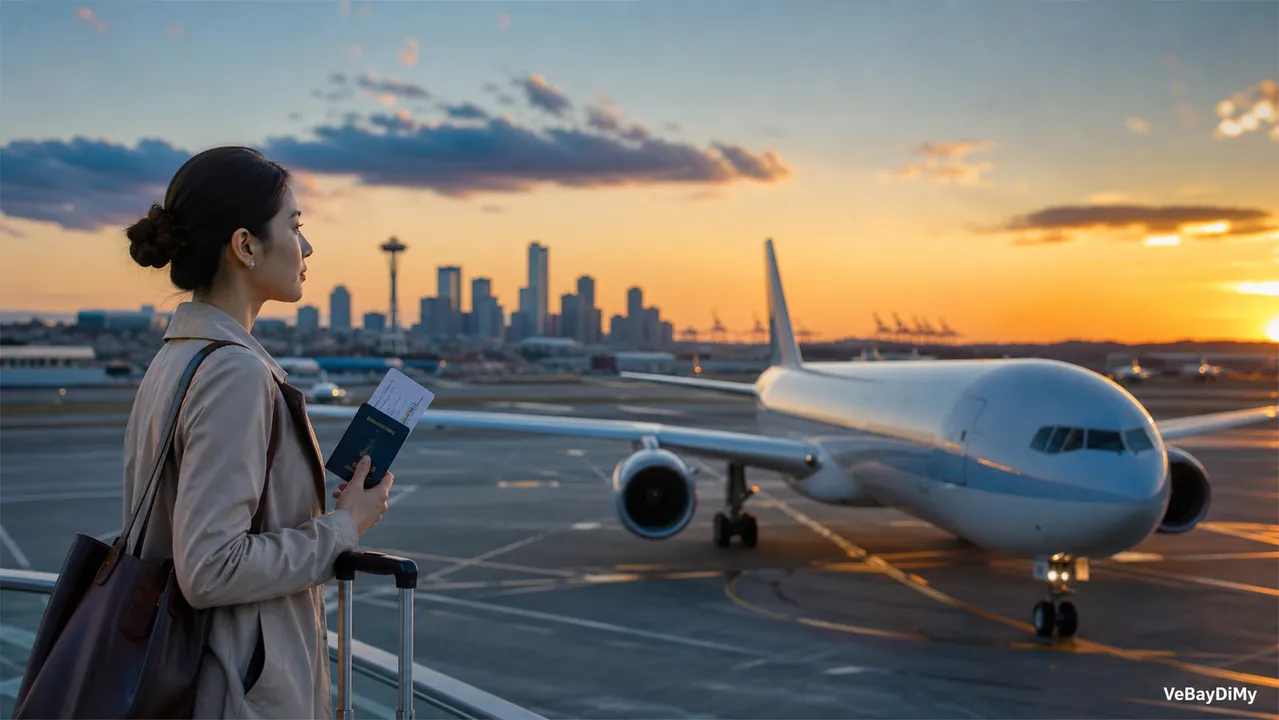 Ảnh minh họa: Vé máy bay Cathay Pacific đi Seattle: Cẩm nang chuẩn bị hành trình từ Việt Nam
