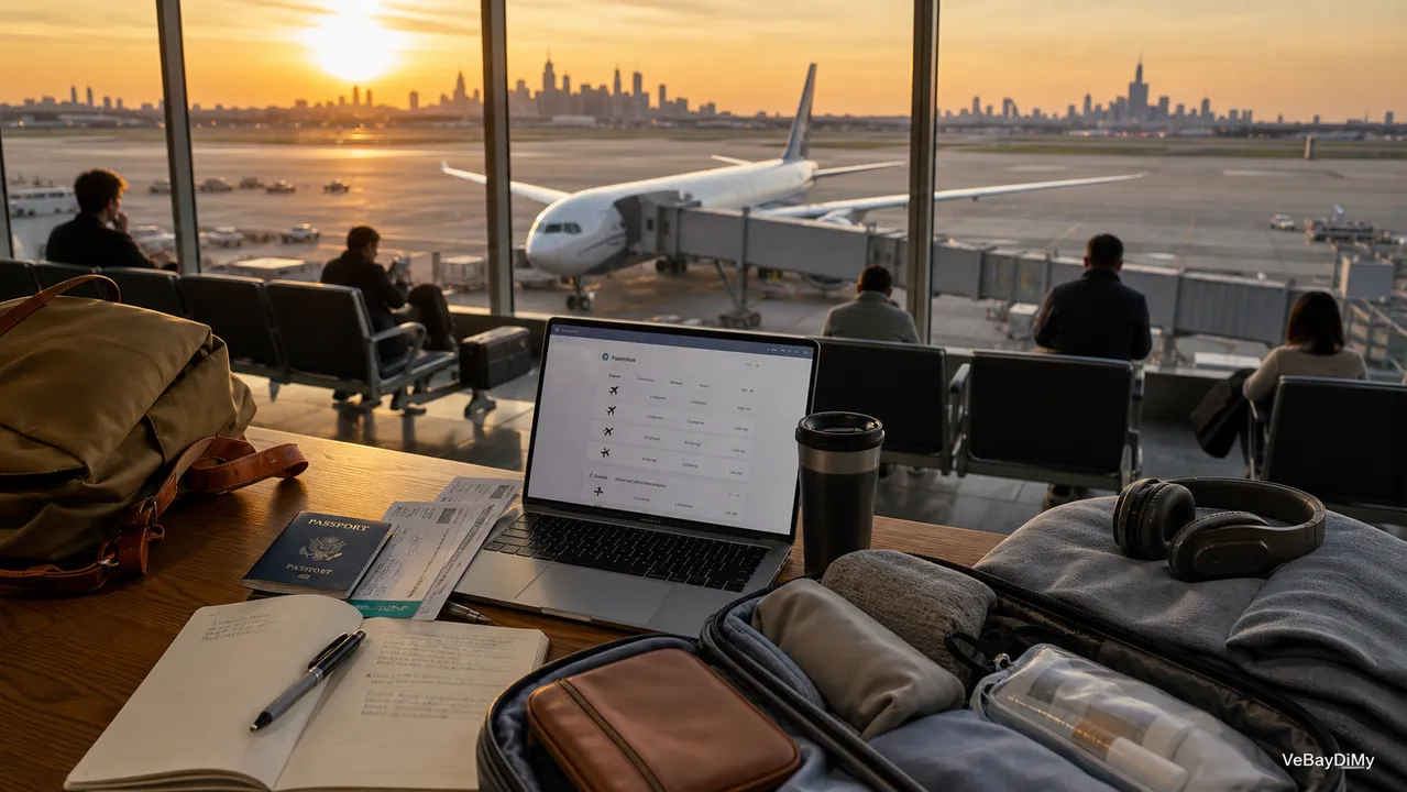 Ảnh minh họa: Vé máy bay Cathay Pacific đi Chicago: Cẩm nang chuẩn bị hành trình từ Việt Nam