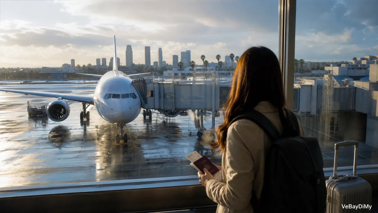 Ảnh minh họa: Vé máy bay ANA đi Los Angeles: Cẩm nang chuẩn bị hành trình từ Việt Nam
