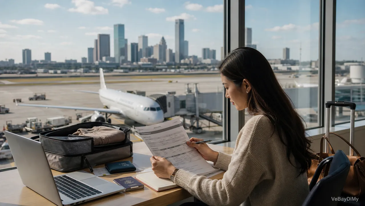 Ảnh minh họa: Vé máy bay JAL đi Houston: Cẩm nang chuẩn bị hành trình từ Việt Nam