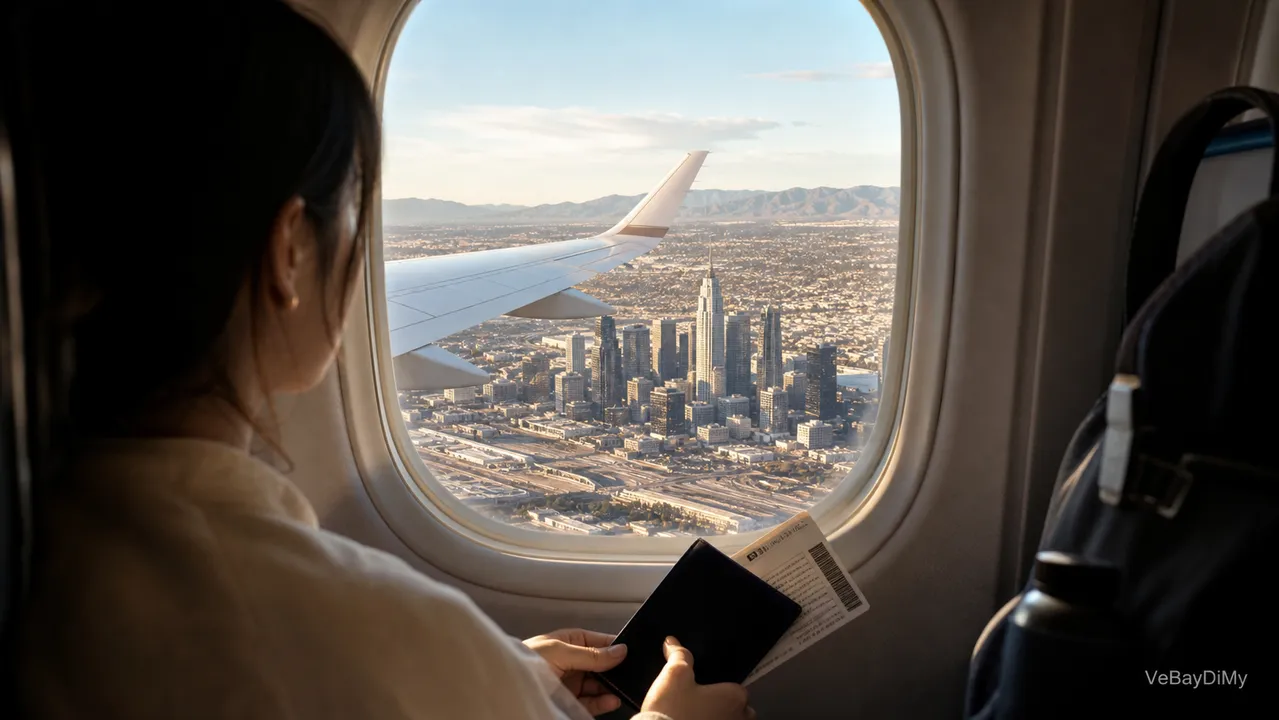 Ảnh minh họa: Vé máy bay United Airlines đi Los Angeles: Cẩm nang chuẩn bị hành trình từ Việt Nam