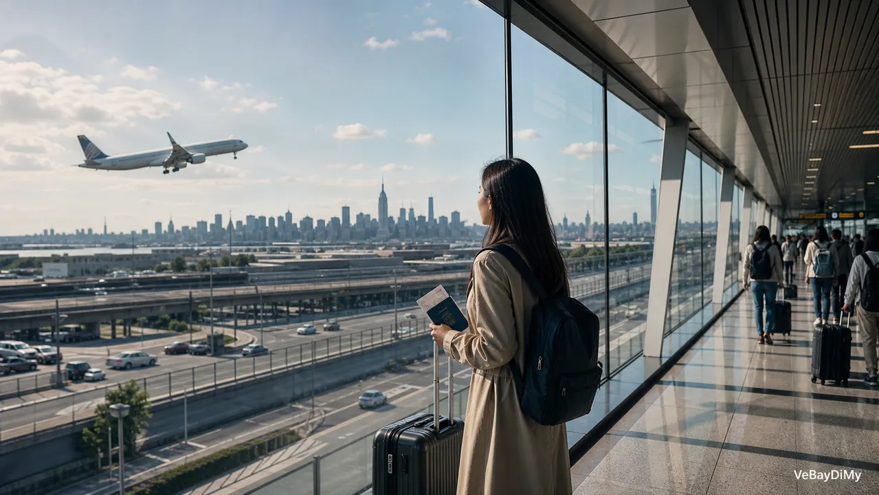 Ảnh minh họa: Vé máy bay United Airlines đi New York: Cẩm nang chuẩn bị hành trình từ Việt Nam