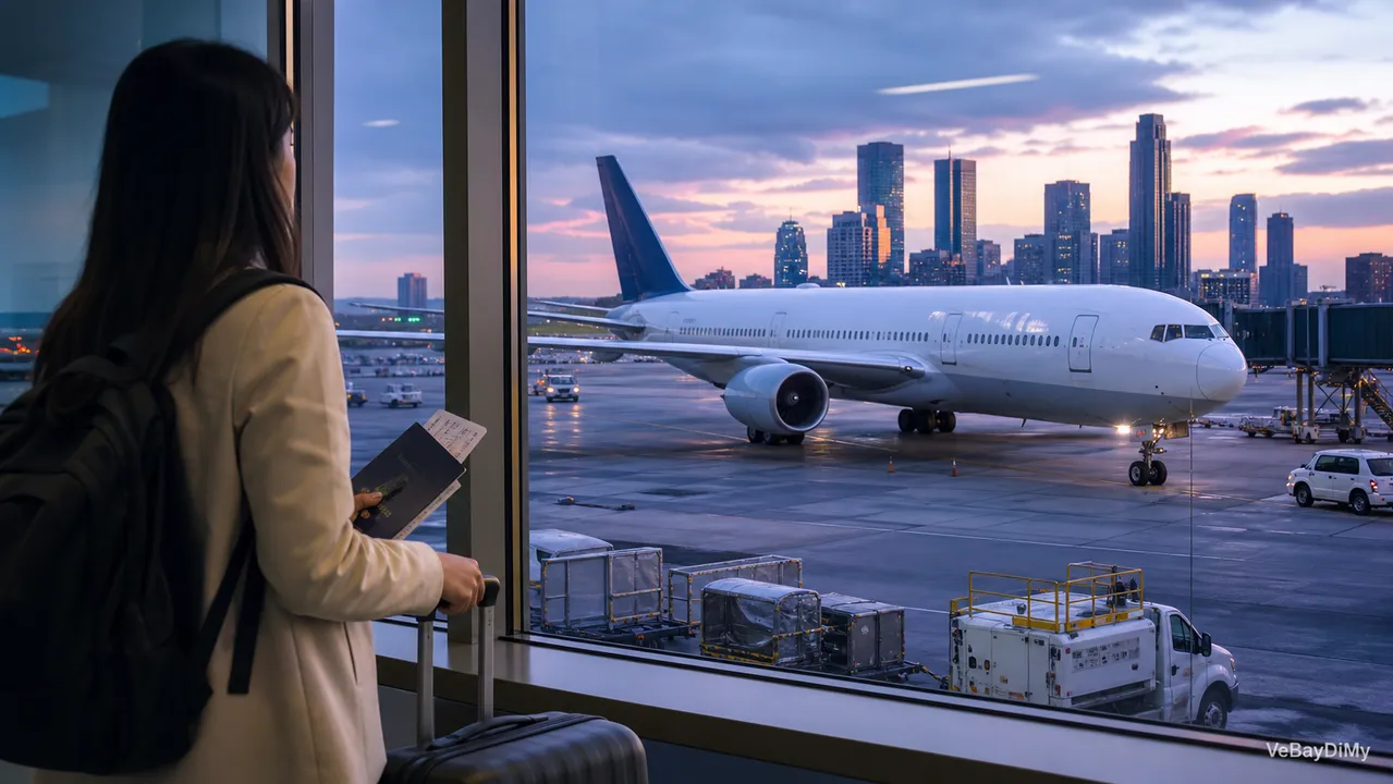 Ảnh minh họa: Vé máy bay United Airlines đi Houston: Cẩm nang chuẩn bị hành trình từ Việt Nam
