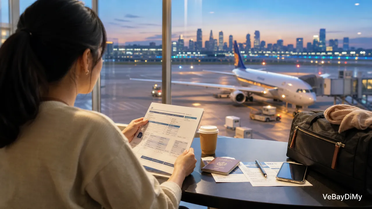 Ảnh minh họa: Vé máy bay Singapore Airlines đi Los Angeles: Cẩm nang chuẩn bị hành trình từ Việt Nam