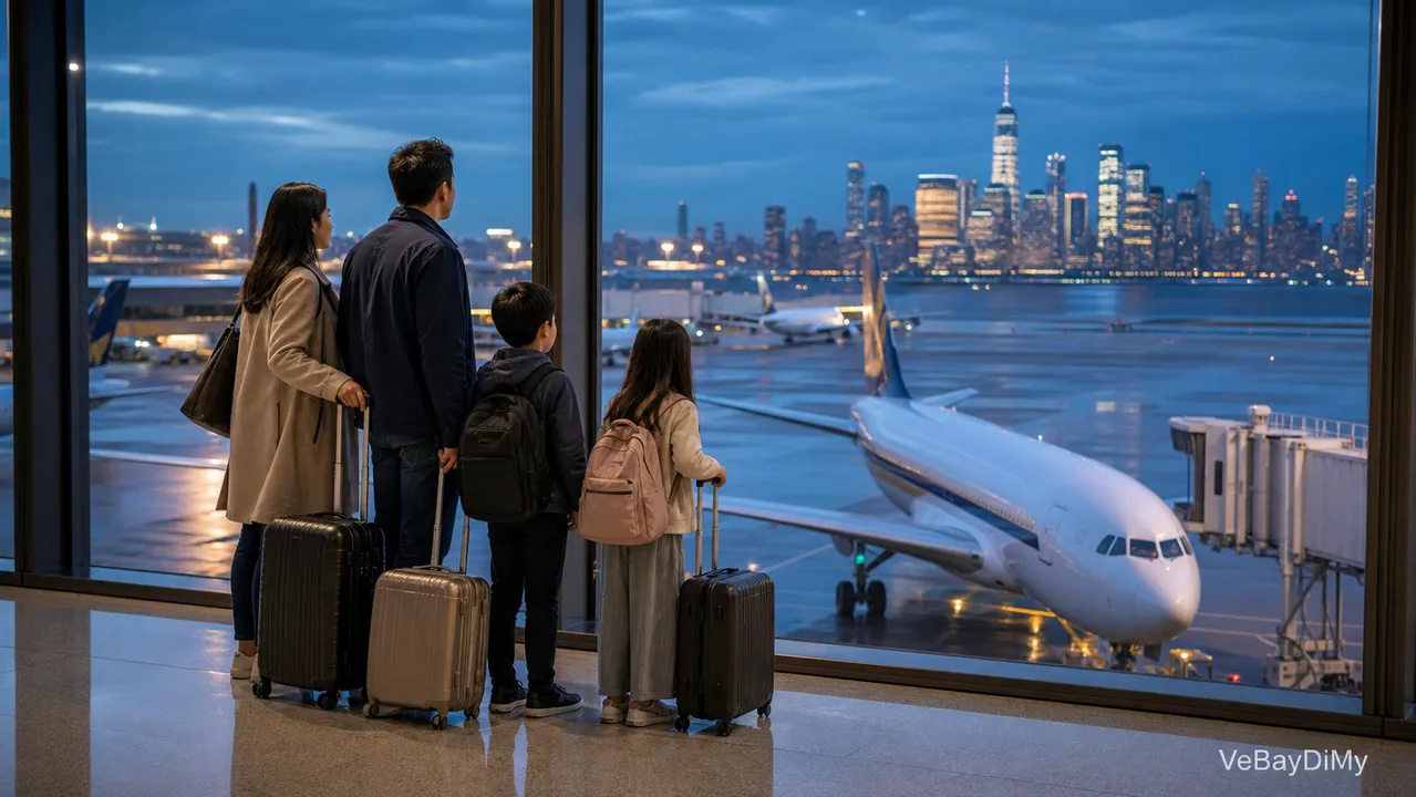Ảnh minh họa: Vé máy bay Singapore Airlines đi New York: Cẩm nang chuẩn bị hành trình từ Việt Nam
