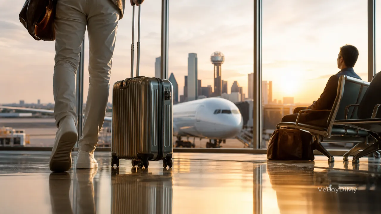 Ảnh minh họa: Vé máy bay Singapore Airlines đi Dallas: Cẩm nang chuẩn bị hành trình từ Việt Nam