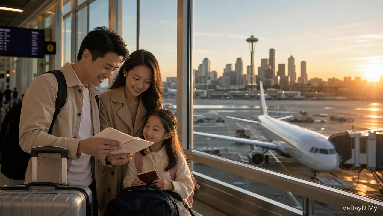 Ảnh minh họa: Vé máy bay Philippine Airlines đi Seattle: Cẩm nang chuẩn bị hành trình từ Việt Nam