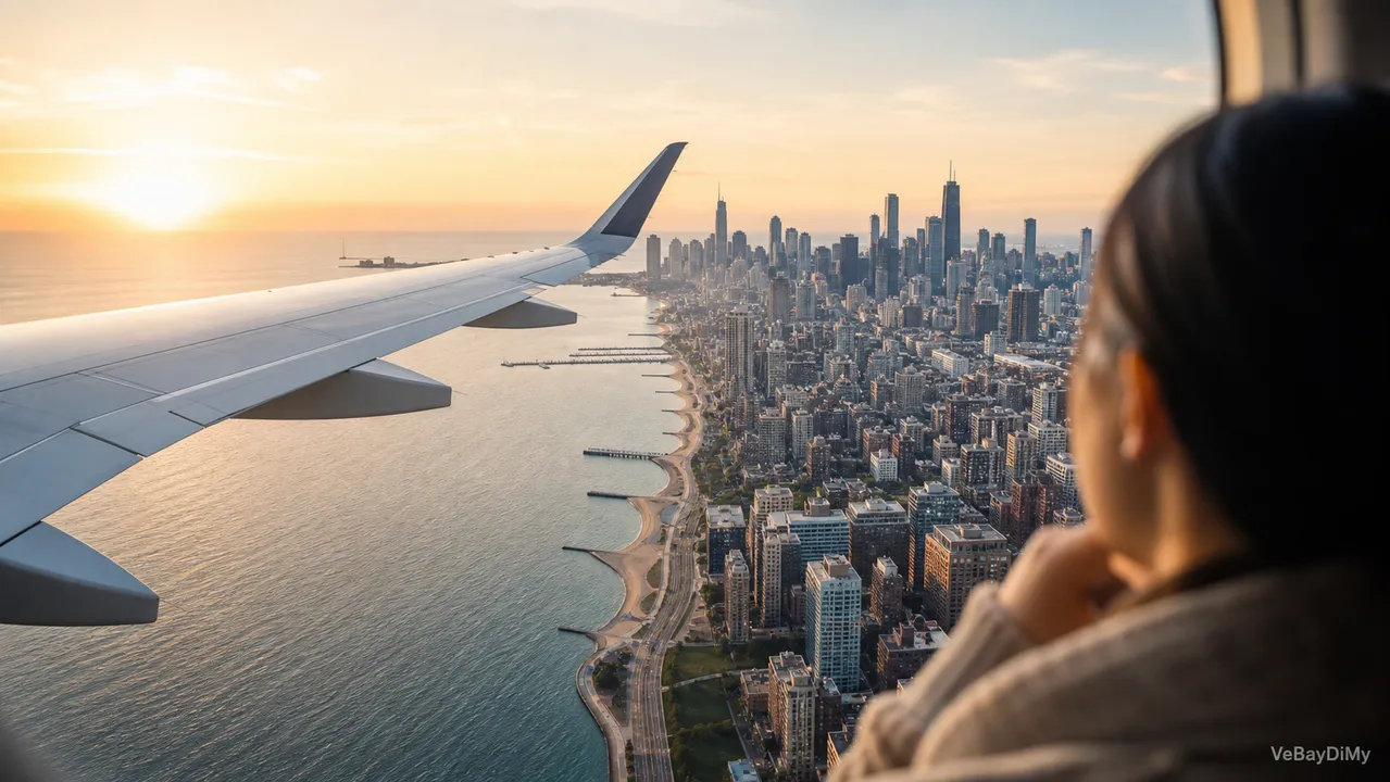 Ảnh minh họa: Vé máy bay Philippine Airlines đi Chicago: Cẩm nang chuẩn bị hành trình từ Việt Nam