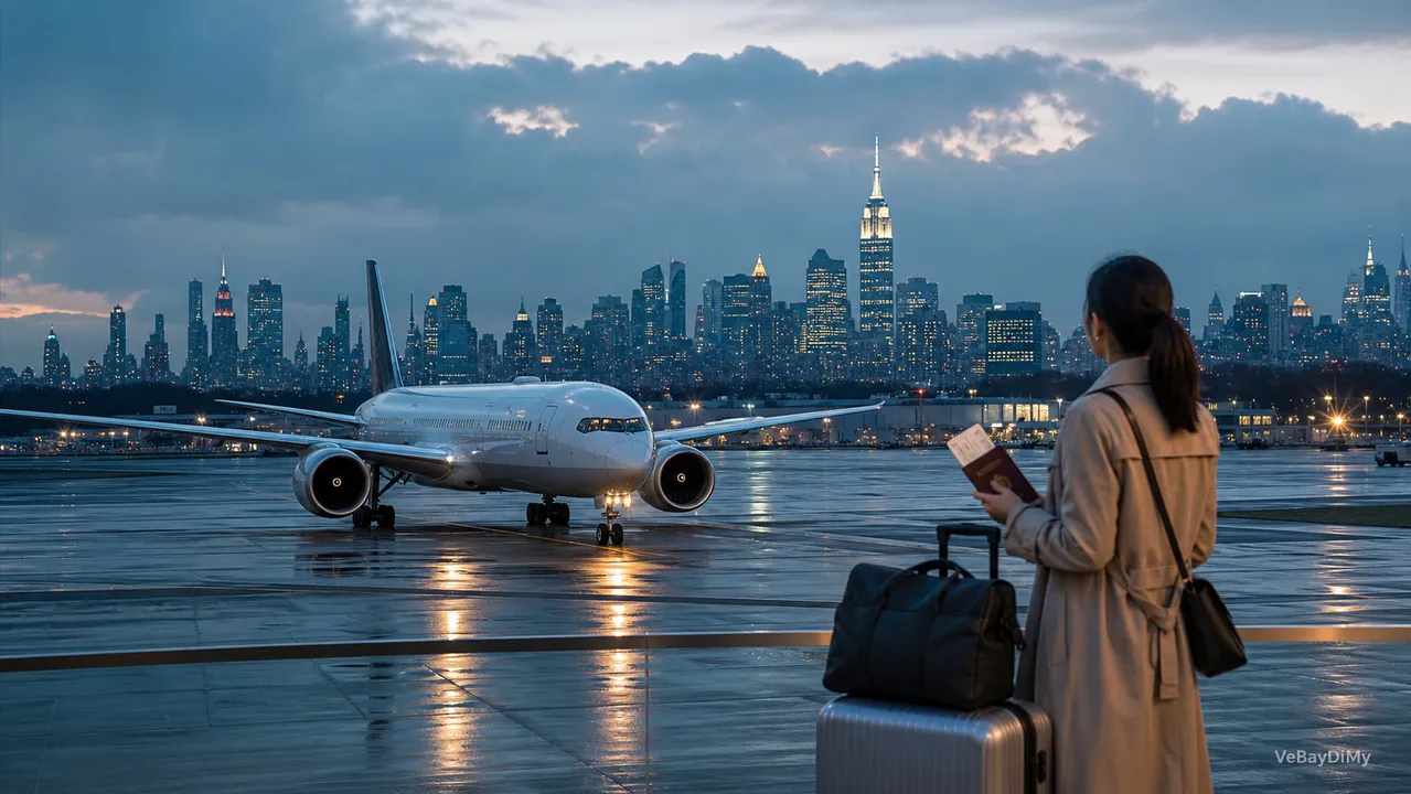 Ảnh minh họa: Vé máy bay Air Canada đi New York: Cẩm nang chuẩn bị hành trình từ Việt Nam