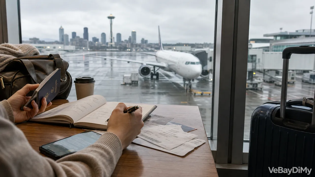 Ảnh minh họa: Vé máy bay Air Canada đi Seattle: Cẩm nang chuẩn bị hành trình từ Việt Nam
