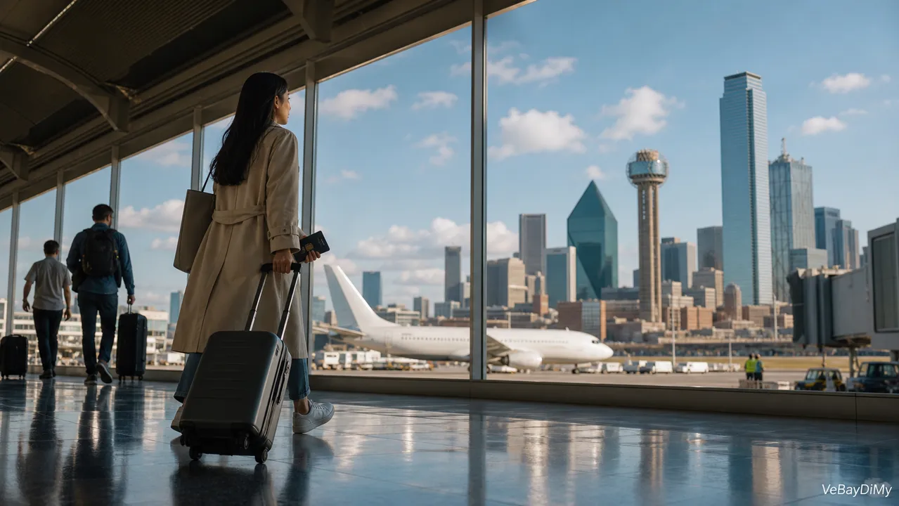Ảnh minh họa: Vé máy bay Air Canada đi Dallas: Cẩm nang chuẩn bị hành trình từ Việt Nam