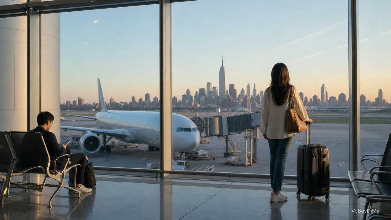 Ảnh minh họa: Vé máy bay Qatar Airways đi New York: Cẩm nang chuẩn bị hành trình từ Việt Nam