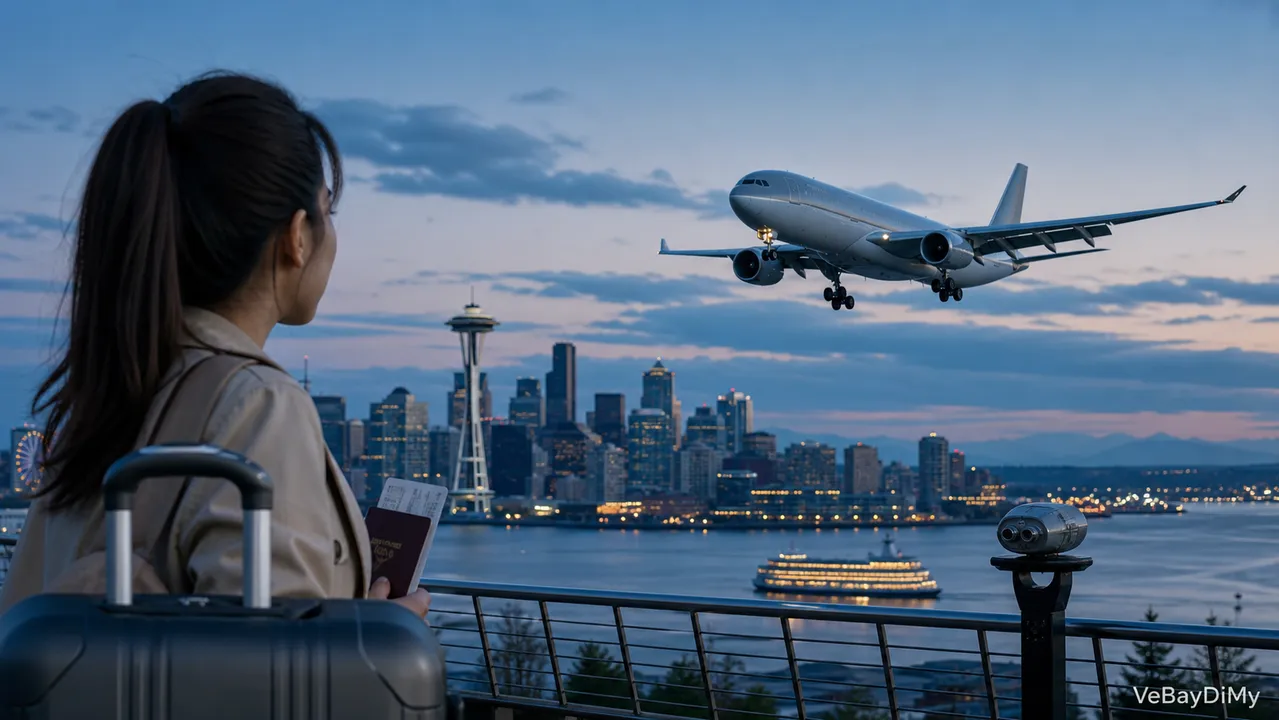 Ảnh minh họa: Vé máy bay Qatar Airways đi Seattle: Cẩm nang chuẩn bị hành trình từ Việt Nam