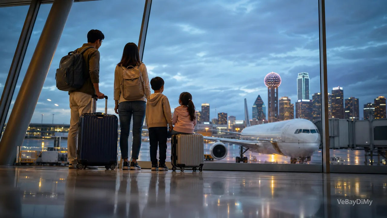 Ảnh minh họa: Vé máy bay Qatar Airways đi Dallas: Cẩm nang chuẩn bị hành trình từ Việt Nam