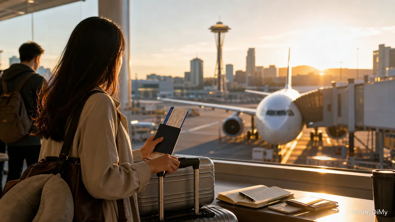 Ảnh minh họa: Vé máy bay Emirates đi Seattle: Cẩm nang chuẩn bị hành trình từ Việt Nam