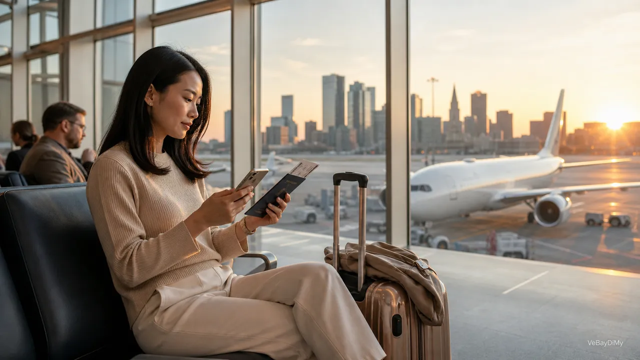 Ảnh minh họa: Vé máy bay Emirates đi Boston: Cẩm nang chuẩn bị hành trình từ Việt Nam