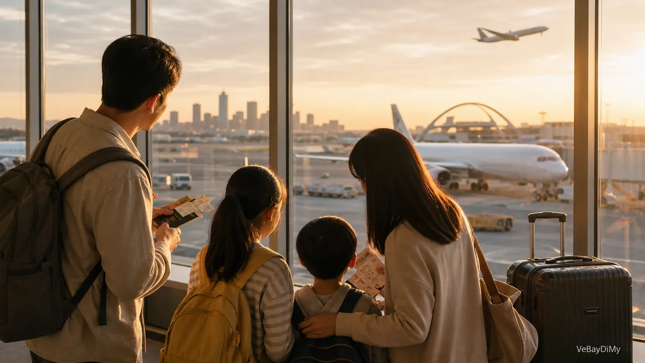 Ảnh minh họa: Giá vé máy bay từ Mỹ về Việt Nam: Cách xem giá và chọn hành trình phù hợp