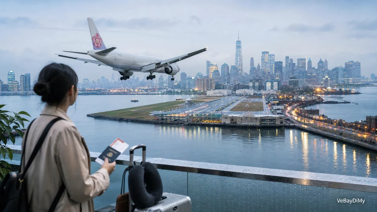 Ảnh minh họa: Đổi vé China Airlines đi Mỹ: quy trình kiểm tra điều kiện và chi phí