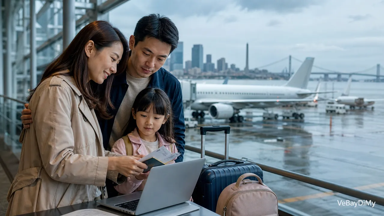 Ảnh minh họa: Vé máy bay China Airlines đi San Francisco: kinh nghiệm chọn hành trình và nối chuyến