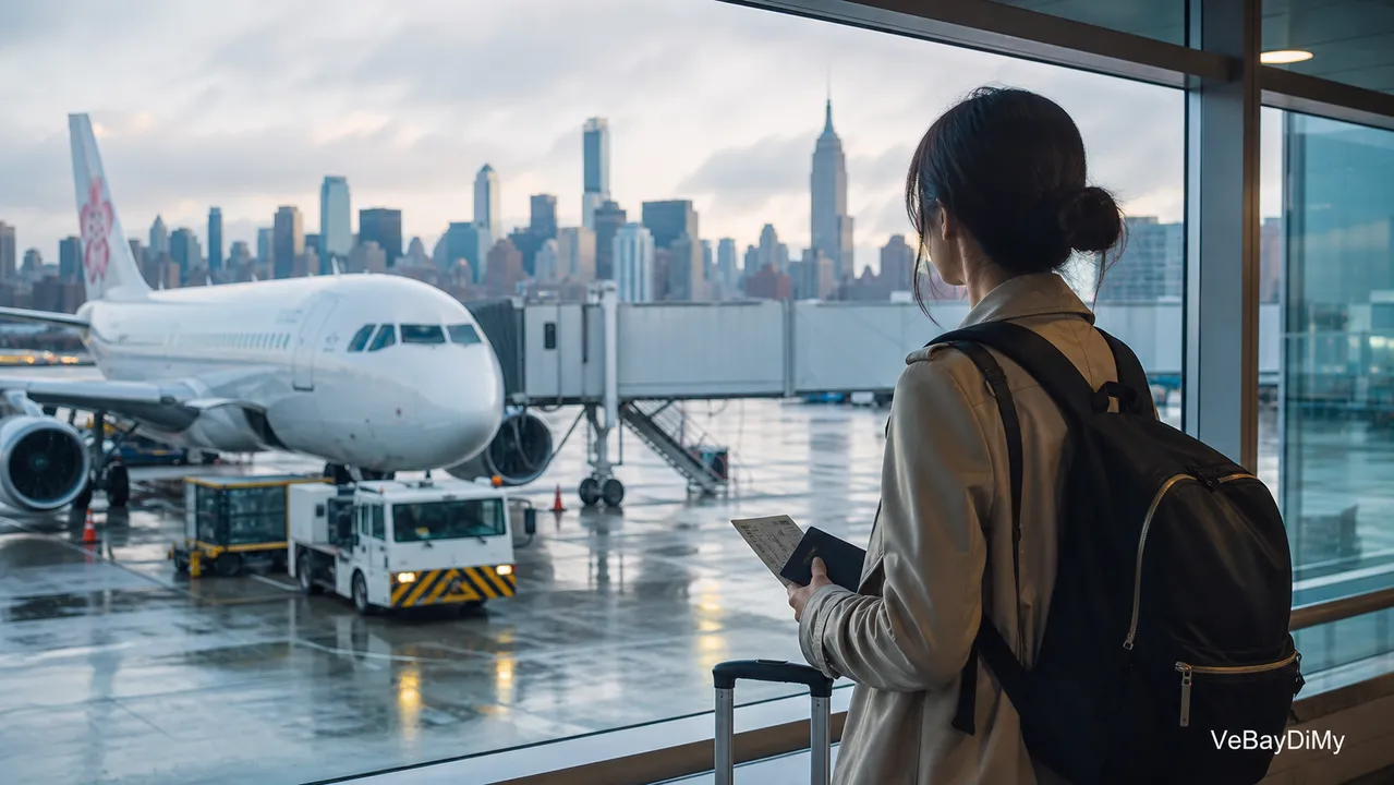 Ảnh minh họa: Vé máy bay China Airlines đi New York: chuẩn bị hành trình từ Việt Nam