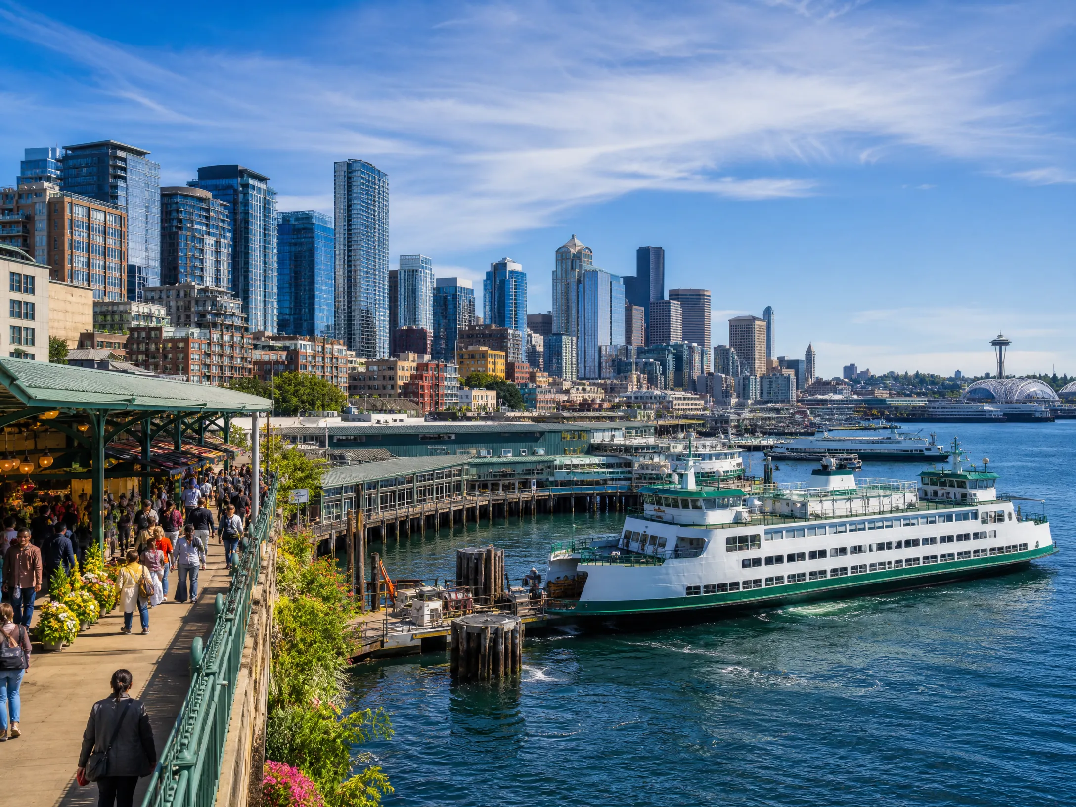 Tháp Space Needle tại Seattle — hình 3 trong thư viện điểm đến