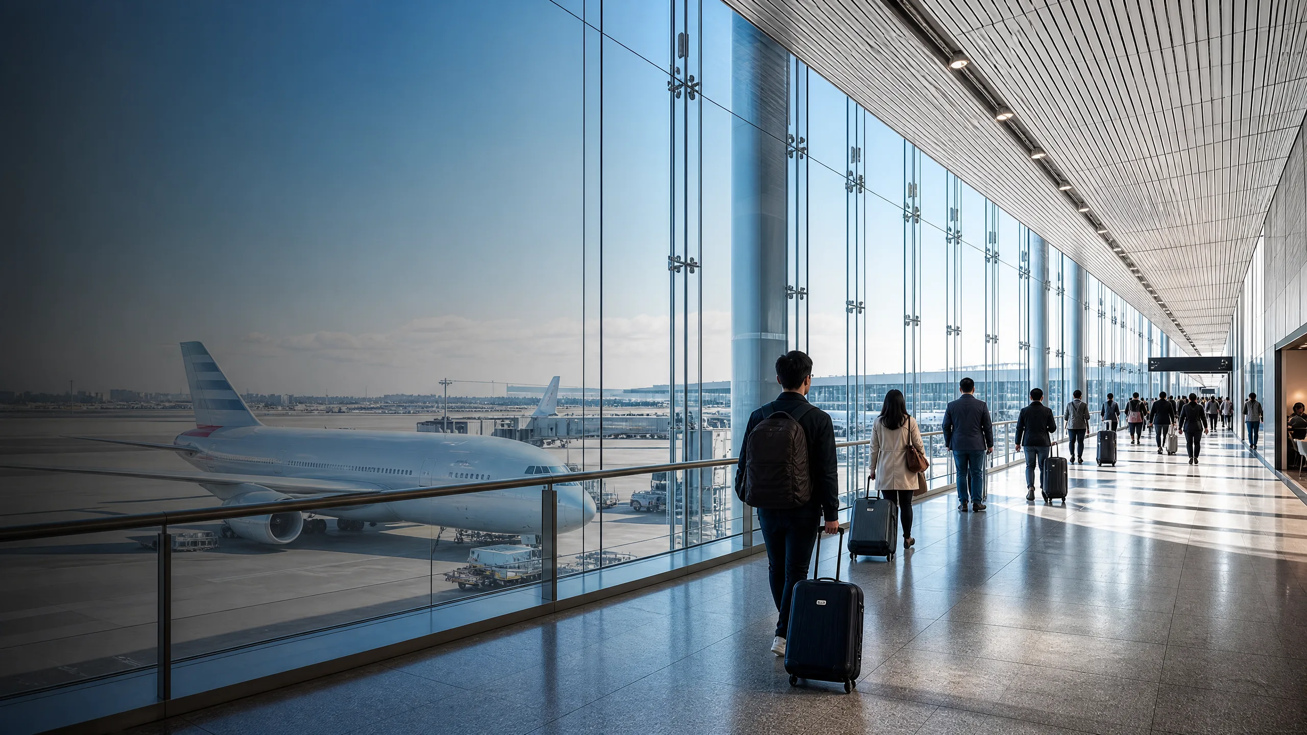 Ảnh minh họa: Cẩm nang quá cảnh American Airlines đi Mỹ: Sân bay Tokyo/Taipei tùy hành trình, thủ tục, thời gian chờ