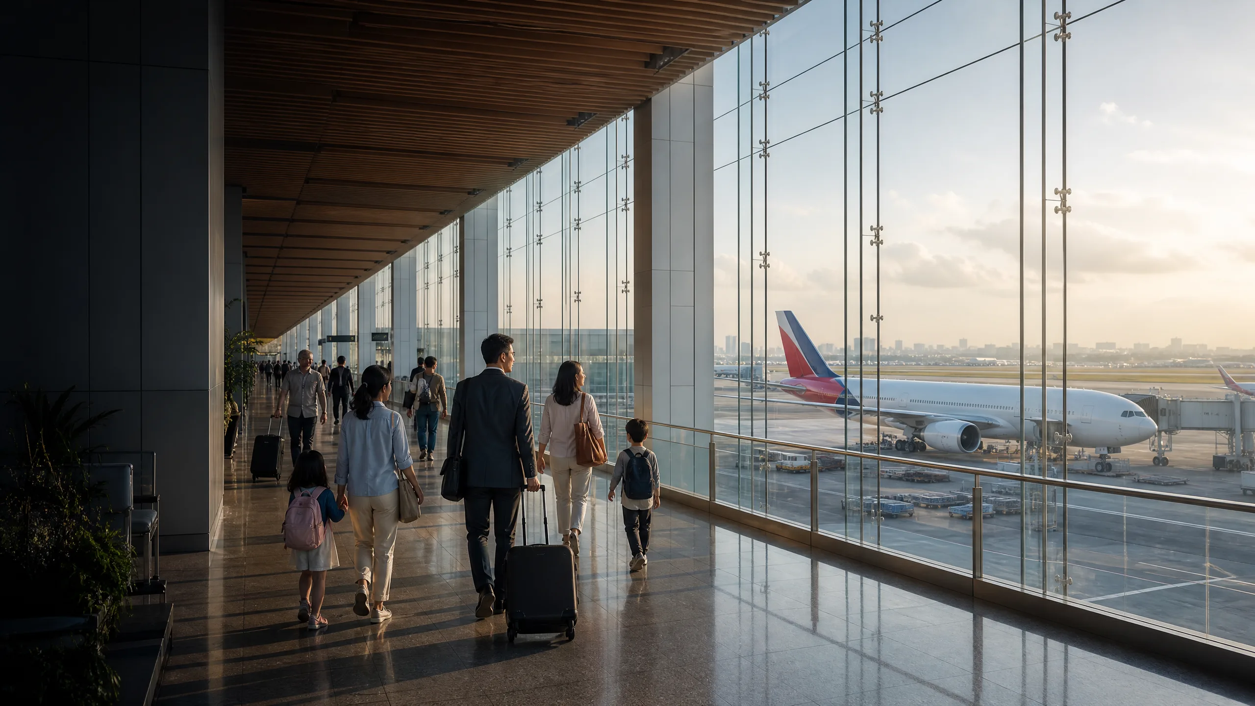 Ảnh minh họa: Cẩm nang quá cảnh Philippine Airlines đi Mỹ: Sân bay Manila (MNL), thủ tục, thời gian chờ